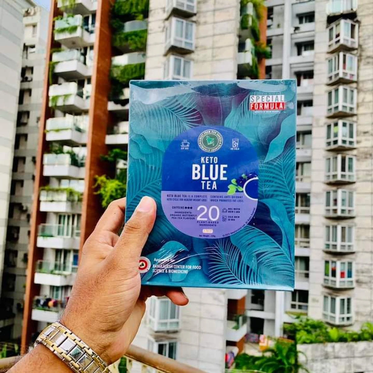 Keto Blue Tea তিন মাসের কোর্স (3 packet)